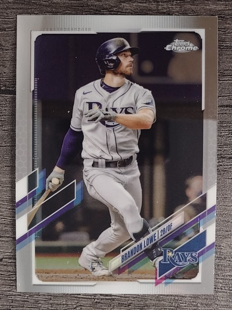 2021 Topps Chrome #218 Brandon Lowe