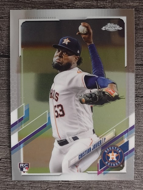 2021 Topps Chrome #92 Cristian Javier RC
