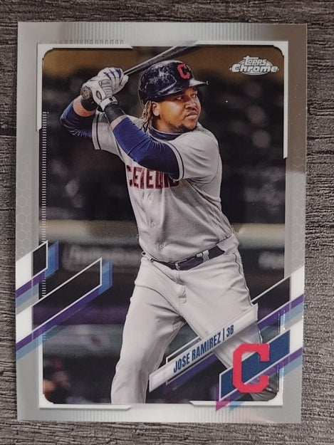 2021 Topps Chrome #195 Jose Ramirez