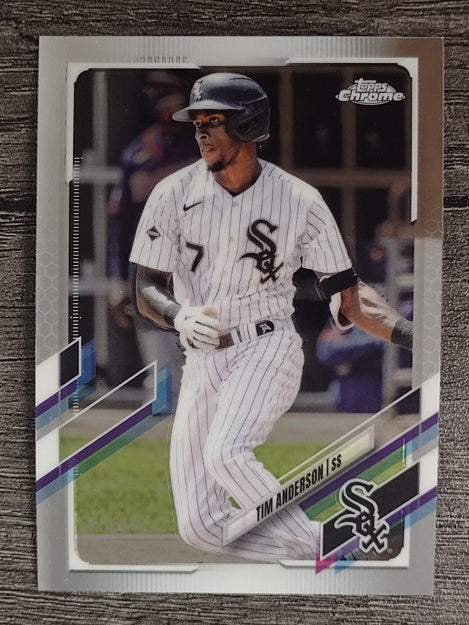 2021 Topps Chrome #36 Tim Anderson