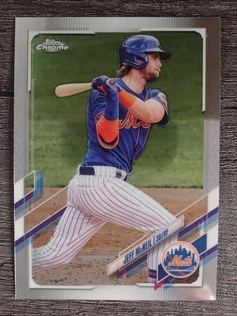 2021 Topps Chrome #214 Jeff McNeil