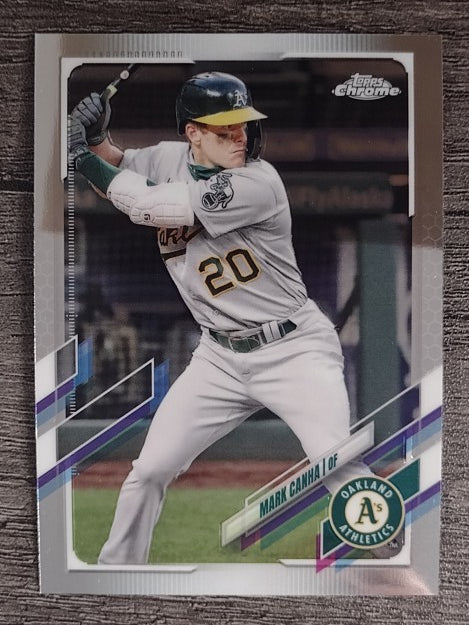 2021 Topps Chrome #37 Mark Canha
