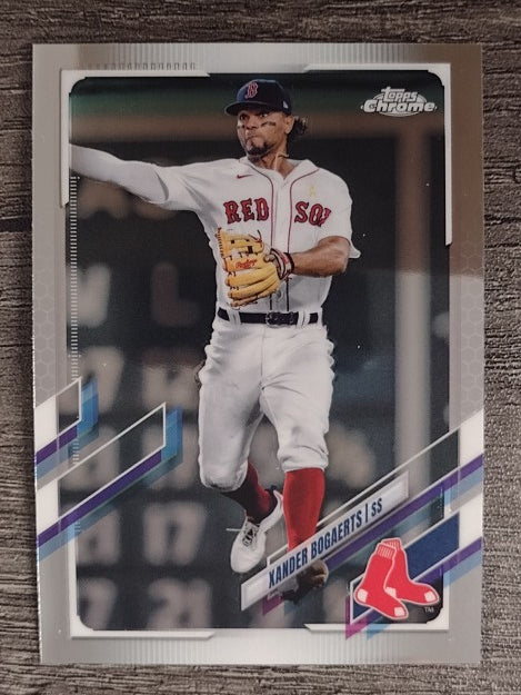 2021 Topps Chrome #162 Xander Bogaerts