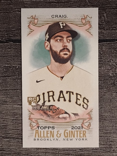 2021 Topps Allen and Ginter Mini A and G Back #195 Will Craig