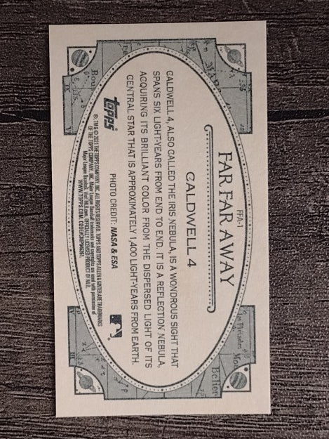 2021 Topps Allen and Ginter Mini Far Far Away #FFA1 Caldwell 4