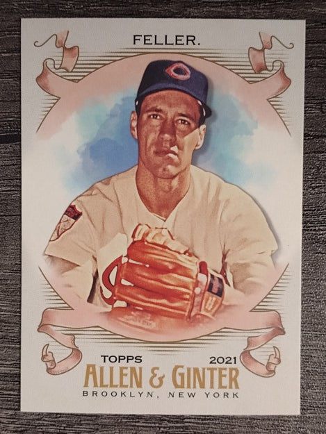 2021 Topps Allen and Ginter #348 Bob Feller SP