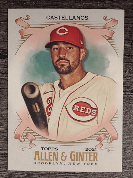 2021 Topps Allen and Ginter #339 Nick Castellanos SP