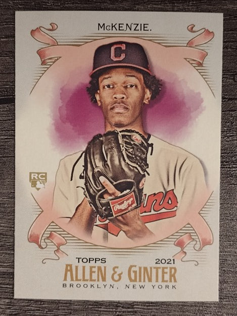 2021 Topps Allen and Ginter #283 Triston McKenzie RC