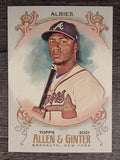 2021 Topps Allen and Ginter #43 Ozzie Albies