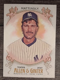 2021 Topps Allen and Ginter #197 Don Mattingly