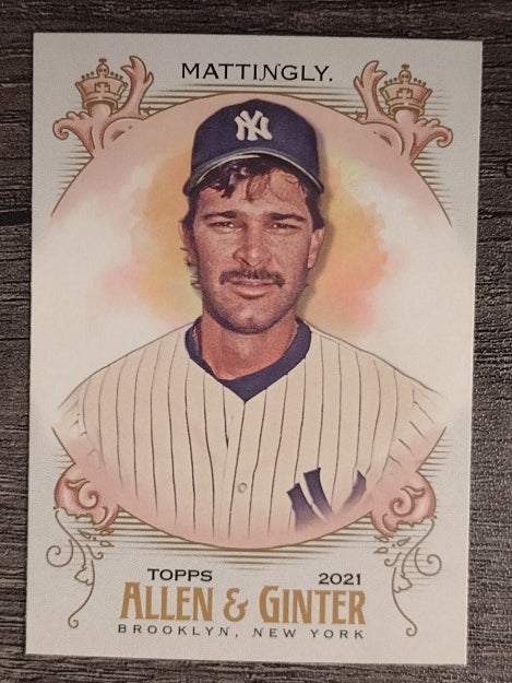 2021 Topps Allen and Ginter #197 Don Mattingly