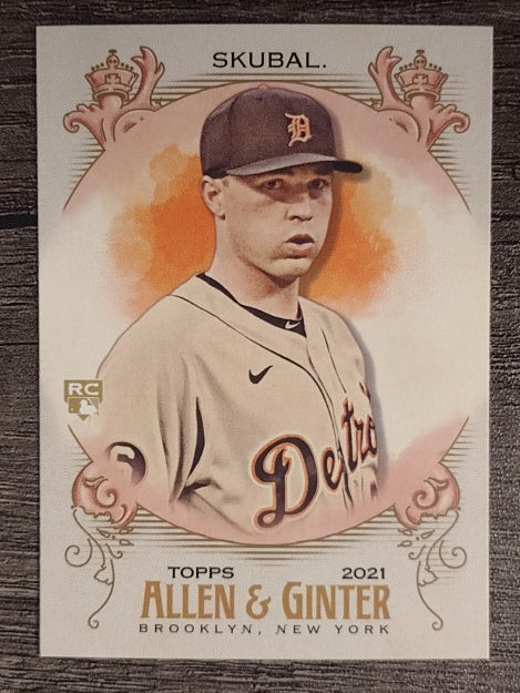 2021 Topps Allen and Ginter #245 Tarik Skubal RC