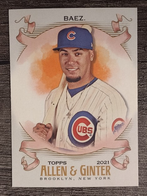 2021 Topps Allen and Ginter #65 Javier Baez