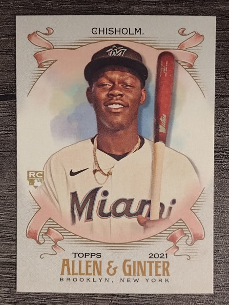 2021 Topps Allen and Ginter #231 Jazz Chisholm RC
