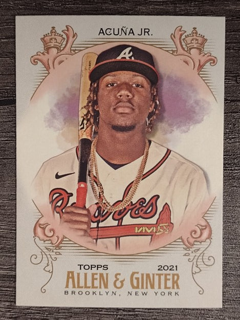2021 Topps Allen and Ginter #72 Ronald Acuna Jr.