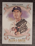 2021 Topps Allen and Ginter #82 Justin Verlander