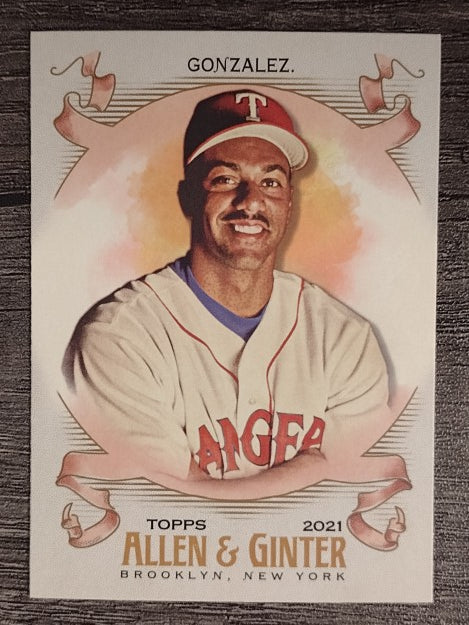 2021 Topps Allen and Ginter #162 Juan Gonzalez