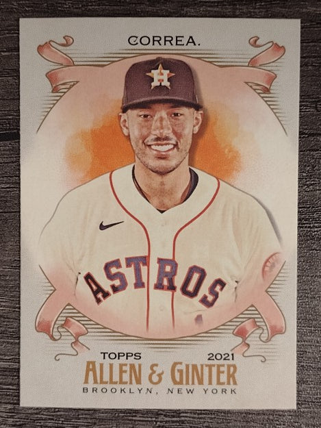 2021 Topps Allen and Ginter #94 Carlos Correa