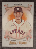 2021 Topps Allen and Ginter #94 Carlos Correa