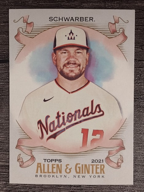 2021 Topps Allen and Ginter #282 Kyle Schwarber