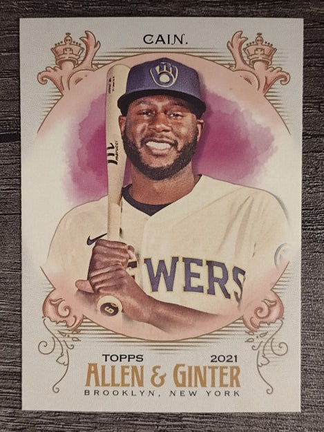 2021 Topps Allen and Ginter #211 Lorenzo Cain