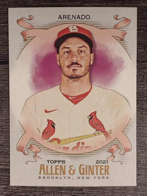 2021 Topps Allen and Ginter #136 Nolan Arenado