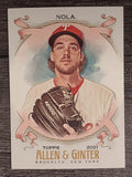 2021 Topps Allen and Ginter #215 Aaron Nola