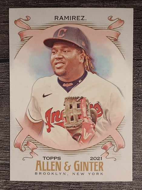 2021 Topps Allen and Ginter #77 Jose Ramirez
