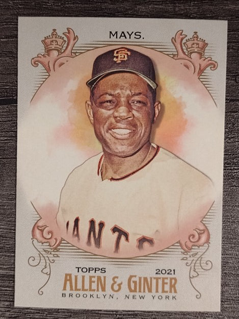 2021 Topps Allen and Ginter #96 Willie Mays