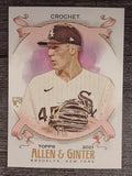 2021 Topps Allen and Ginter #220 Garrett Crochet RC