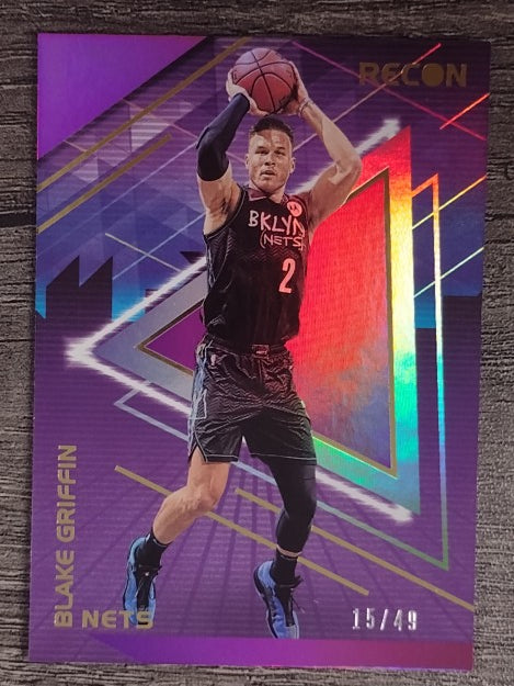 2020-21 Panini Recon Holo Purple #189 Blake Griffin