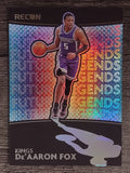 2020-21 Panini Recon Future Legends #25 De'Aaron Fox