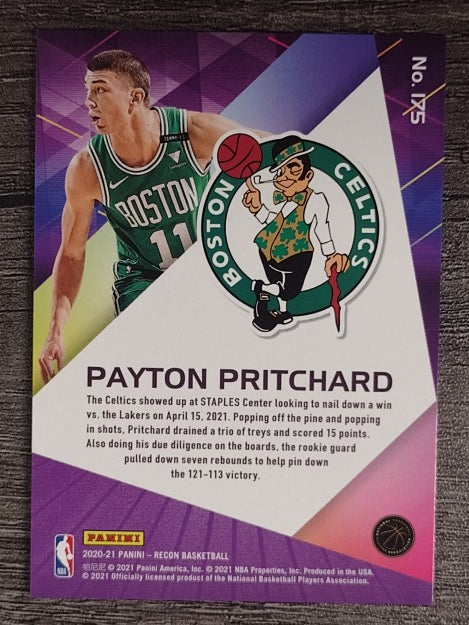2020-21 Panini Recon Holo #175 Payton Pritchard