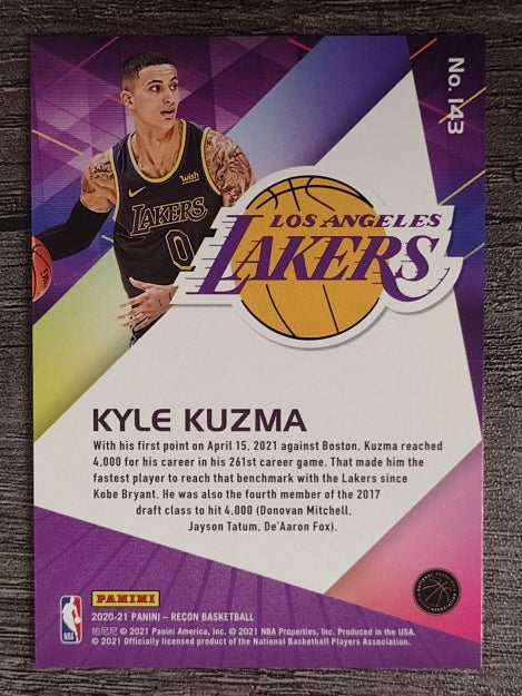 2020-21 Panini Recon Holo #143 Kyle Kuzma