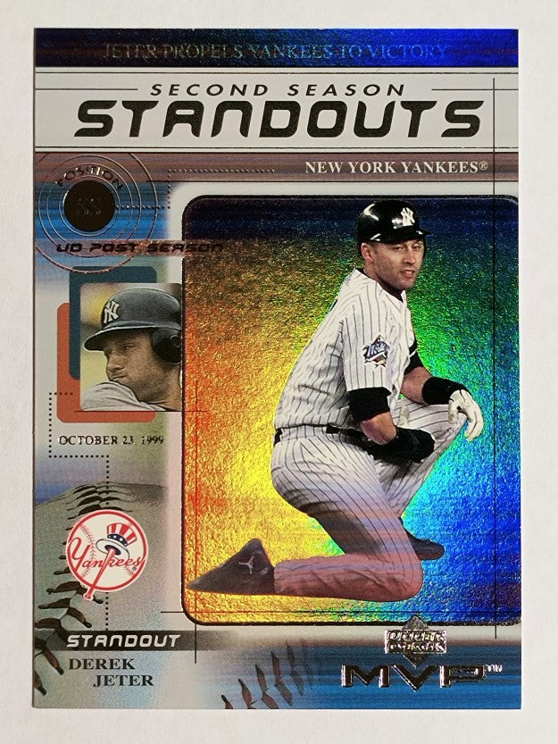 2000 Upper Deck MVP Second Season Standouts #SS9 Derek Jeter