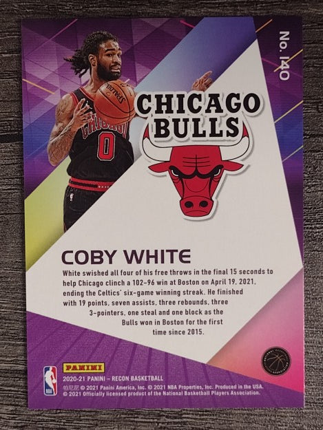 2020-21 Panini Recon #140 Coby White