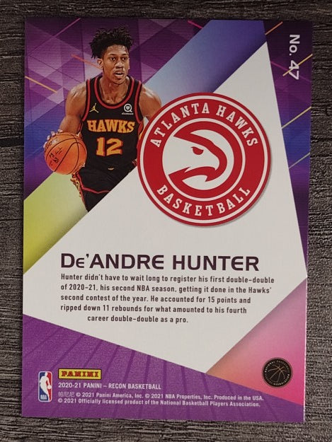 2020-21 Panini Recon #47 De'Andre Hunter