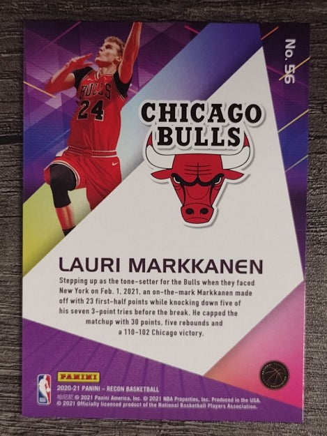 2020-21 Panini Recon #56 Lauri Markkanen