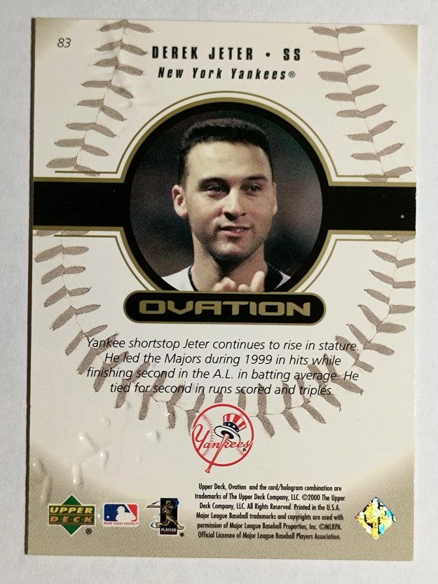 2000 Upper Deck Ovation #83 Derek Jeter SS