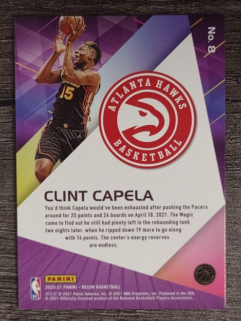 2020-21 Panini Recon #8 Clint Capela