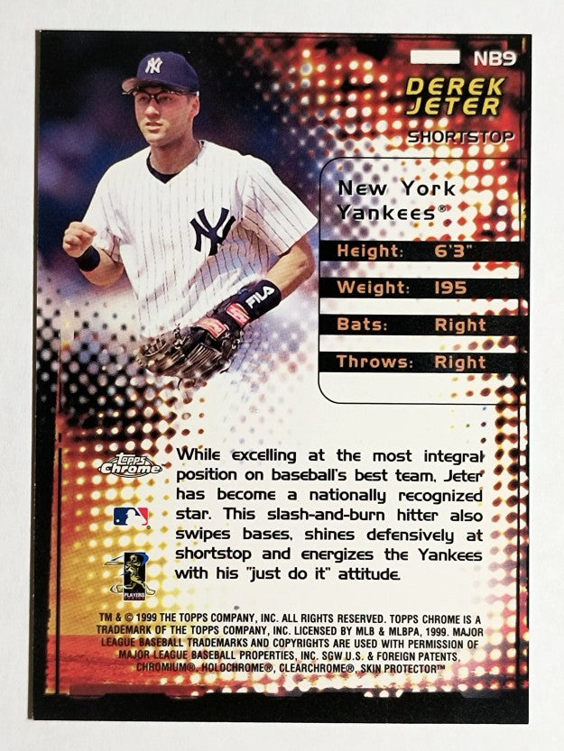 1999 Topps Chrome New Breed #NB9 Derek Jeter