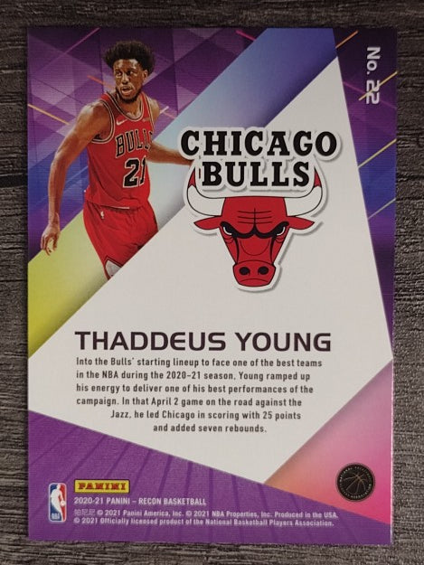 2020-21 Panini Recon #22 Thaddeus Young