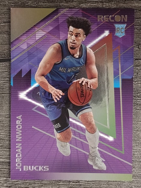 2020-21 Panini Recon #123 Jordan Nwora RC
