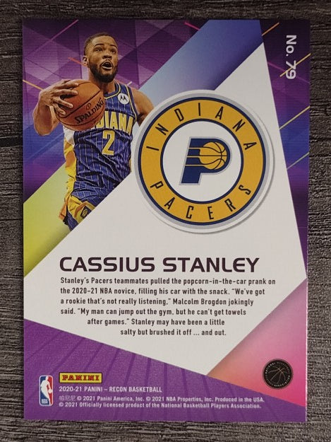 2020-21 Panini Recon #79 Cassius Stanley RC