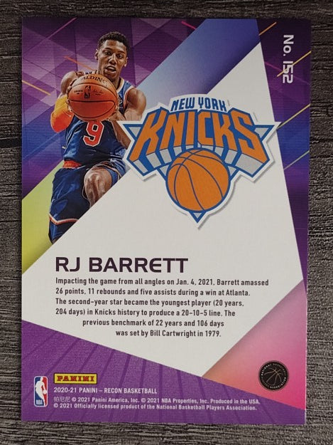 2020-21 Panini Recon #152 RJ Barrett