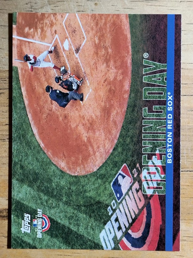 2022 Topps Opening Day Opening Day #OD14 Boston Red Sox