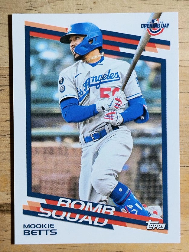 2022 Topps Opening Day Bomb Squad #BS18 Mookie Betts