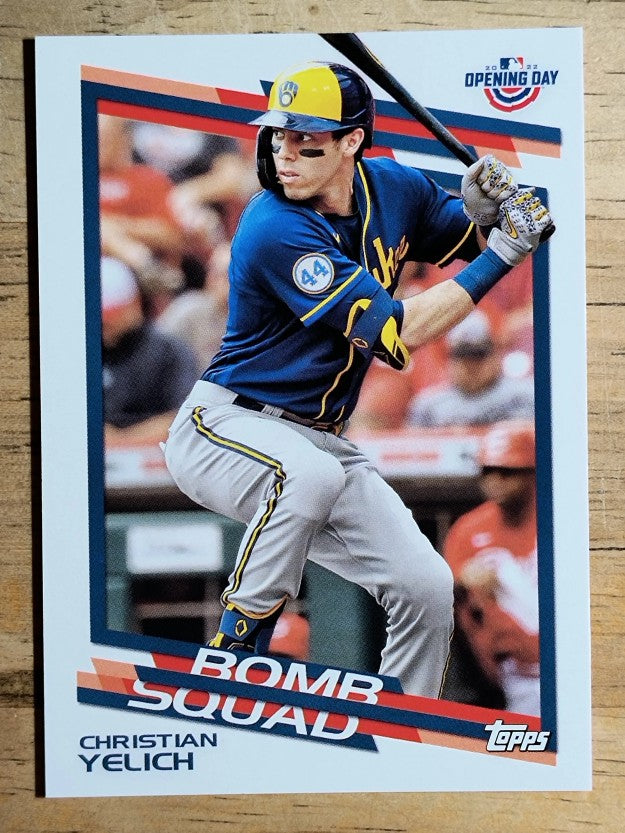2022 Topps Opening Day Bomb Squad #BS25 Christian Yelich