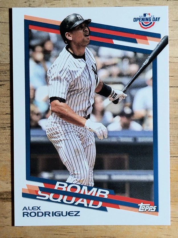 2022 Topps Opening Day Bomb Squad #BS4 Alex Rodriguez