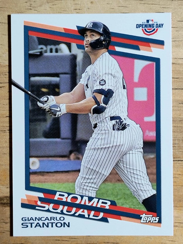 2022 Topps Opening Day Bomb Squad #BS10 Giancarlo Stanton